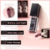 Bekoeen 2Pcs Magic Color Changing Lip Oil,Big Brush Head Hydrating