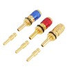 3Pcs Quick Connectors 8mm Brass Connector Fitting Water Cooled &
