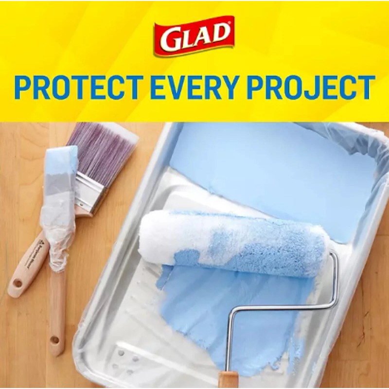 Glad Press'n Seal Plastic Food Wrap 140 sq. ft./roll, 2