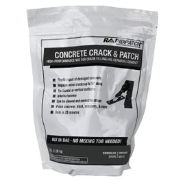Rapid Patch Concrete Crack & Patch - Repair Concrete, Block, & Masonry in Gray (3 Pounds)