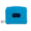 Idena 11537 Metal Hole Punch, Stop Rail with Format Display,