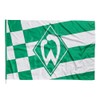 Werder Bremen Diamond Swing Flag (One Size, Green/White)
