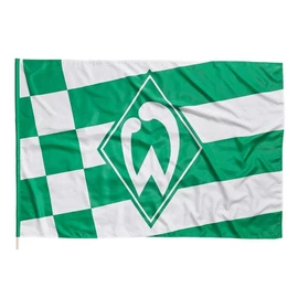 Werder Bremen Diamond Swing Flag (One Size, Green/White)