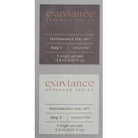 EXUVIANCE Performance Peel AP25 At-Home Chemical Peel with Glycolic, Mandelic and Polyhydroxy Acids, 13 ct.