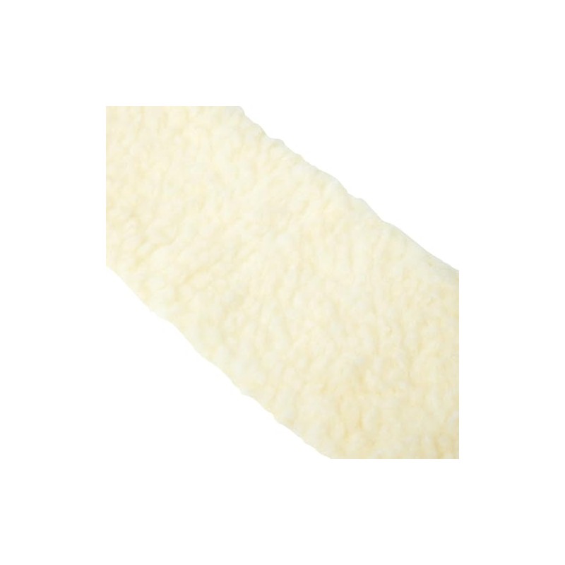 Trimits Faux Fur Trim, Cream Sheepskin, 2m x 80mm, 100%