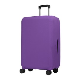PATIKIL Luggage Cover, Suitcases Covers Elastic Carry on Protector Washable Scratch-Resistant Fits 29-32 Inch Luggage for Travel Business Trips, Violet