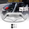Unbranded Chrome Front Fender Tip Trim For Harley Electra Glide