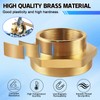 AquaNPT Fire Hose Adapter 2-1/2" NST NH Female to 2"