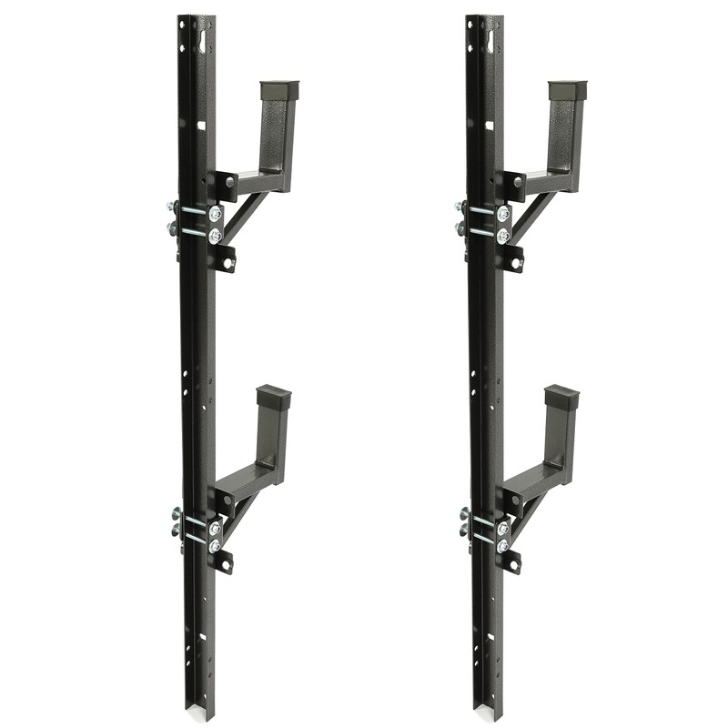 KUAFU Adjustable Trailer Ladder Rack Universal Side Mount Compatible with