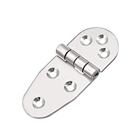 sourcing map T-Strap Heavy Shed Hinge Gate Door Hinges 304 Stainless Steel, 100mm Overall Length