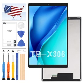 for Lenovo Tab M10 HD TB-X306 LCD Screen TB-X306F Screen Replacement TB-X306 X306F LCD Display Touch Glass Digitizer Assembly Repair Parts Kit with Tools