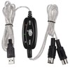 NTQinParts PC USB to MIDI Keyboard Interface Converter Cable Cord
