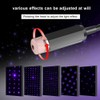 2Pcs Mini LED Projection Lamp Star Night,USB Plug Night Light,Romantic