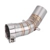 Nikou Exhaust Centre Pipe - Motorcycle Full Exhaust System Centre