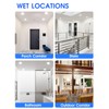 4 Pack 6 Inch LED Disk Light, Dimmable Flush Mount