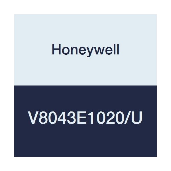 Honeywell V8043E1020/U 1" Zone Valve, 24V, 4" Height, 3-11/16" Width,