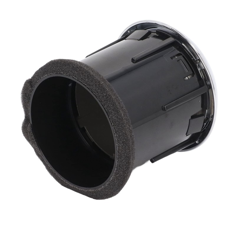 2Pcs Car Front Dashboard Round Air Vent, Dash Board Insert