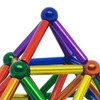 63pcs Magnetic Building Sticks Blocks Toys with Iron Box Exercise