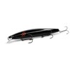 Blackout in black, wobbler, zander bait, 22 g, 125 mm,