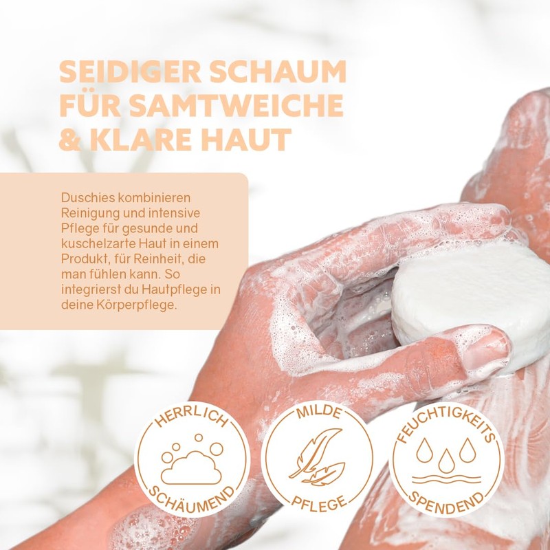 puremetics Duschie 'Various Varieties' | Firm, Nourishing Hydra Shower Gel