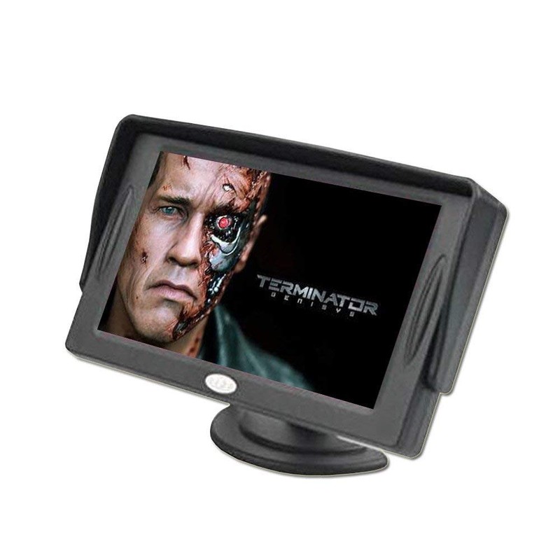 BW 4.3 Inch LCD TFT Rearview Monitor Screen for Car