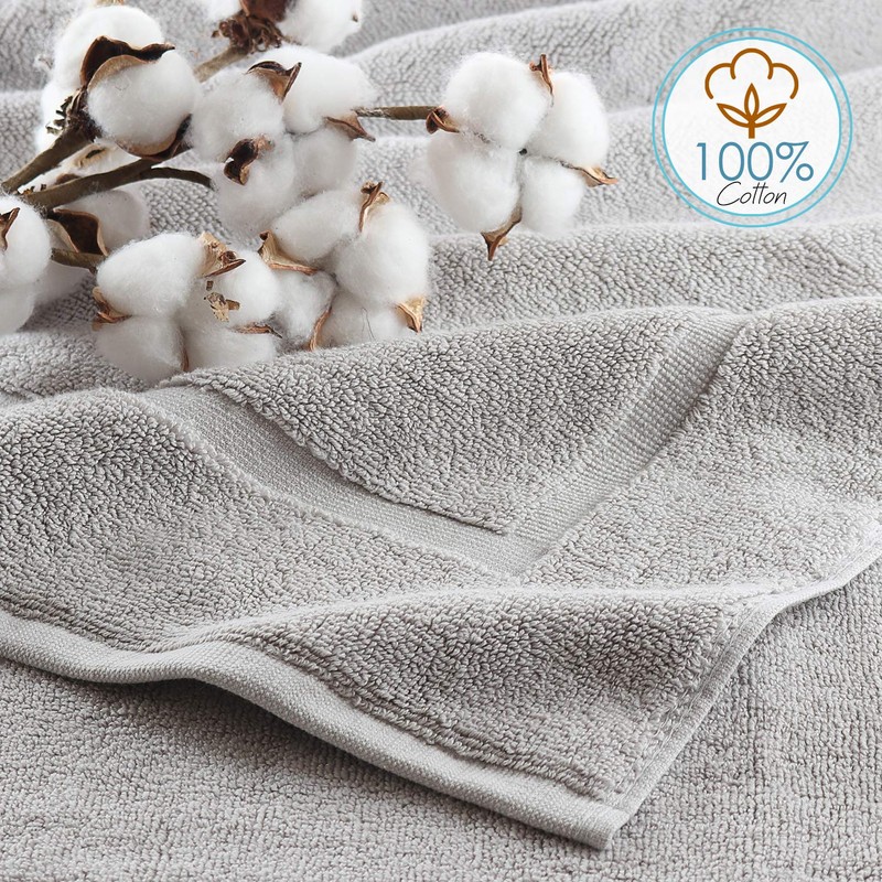Hearth & Harbor Bath Mat Towels - 100% Ring Spun