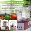 for Robot Coupe R2 Food Processor 3 Quart Clear Cutter