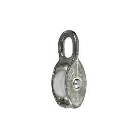 MASIDEF S.R.L. CC270522 Zinc Alloy and Polyamide Pulley for Ropes Diameter 9 mm Galvanised