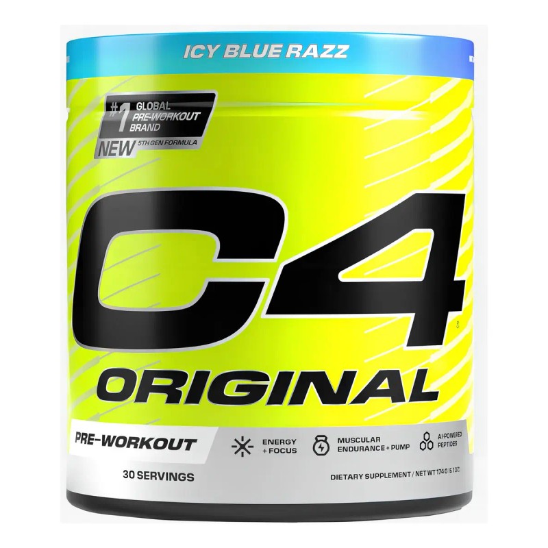 Suplemento Cellucor C4 Original en polvo sabor icy blue razz
