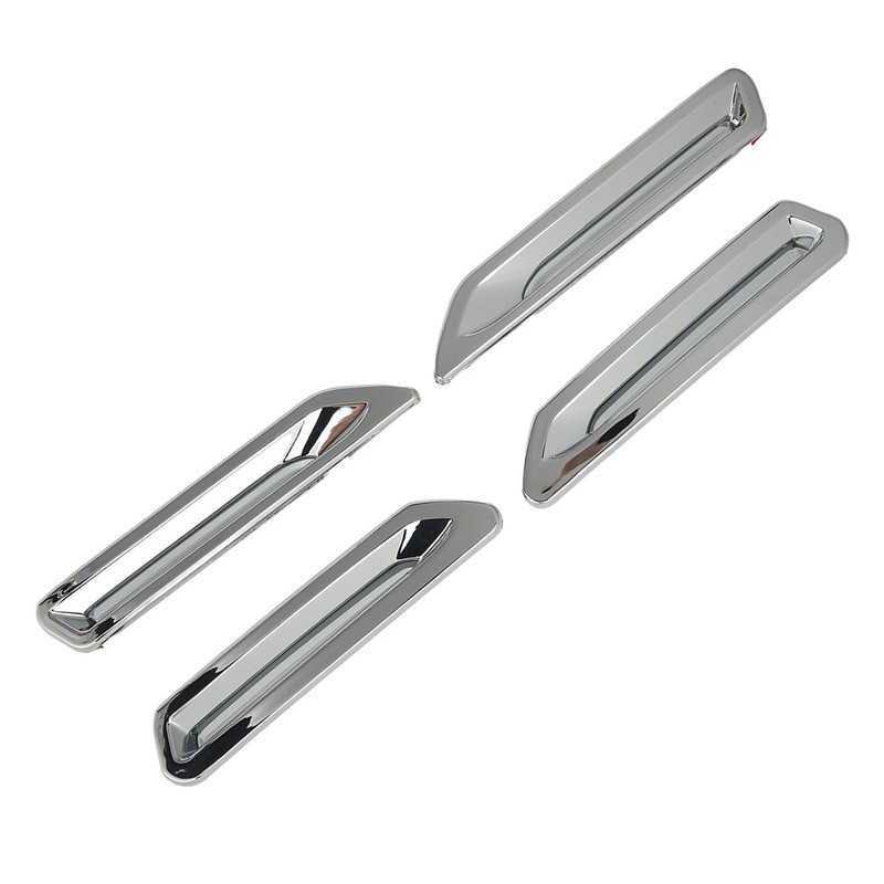 2 Pair Radiator Slot Vent Trim Electroplated Ventilation Decorative Trim