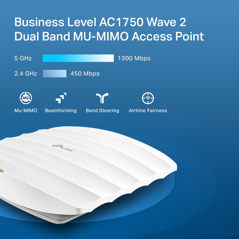 TP-Link EAP245 V3 | Omada AC1750 Gigabit Wireless Access Point