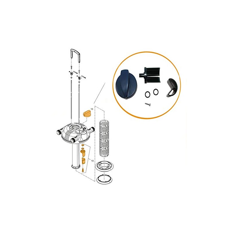 OASE FiltoClear 12000-30000 16064 Replacement Rotary Handle