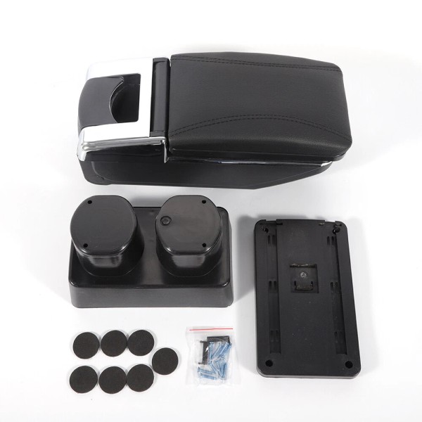 TBvechi Car Center Console Container Armrest Storage Box For Versa
