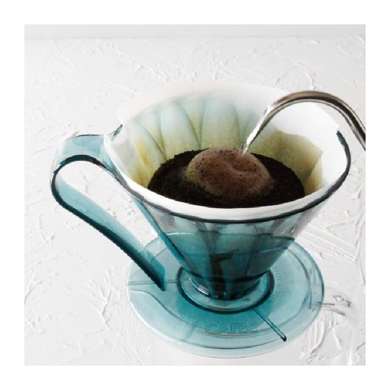 CAFEC Tritan Flower Dripper Tritan Resin Cup1 (1 Cup) Made