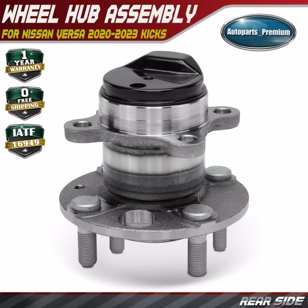 Unbranded Rear Left or Right Wheel Hub Bearing Assembly for