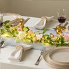 6 FT Lighted Easter Garland with Eggs & Flowers, Artificial