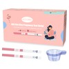 Pregnancy Test Strips with Urine Cups, hCG Detection Home Pregnancy