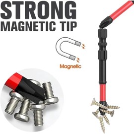 FPH2 Impact Screwdriver Bit Set - S2 Steel 65mm & 110mm Slotted Heads 1/4 Inch Hex Shank, CNC Machined Tips with Magnetism, Cross Slot Screw Driver Drill Bits Used Electricians