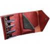 LITSTA Coin Wallet 3 Compact Wallet with Coin Holder Red
