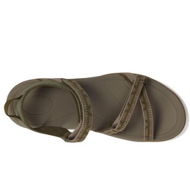 Teva Verra - Sandalia deportiva para mujer, Archivo Chriss Cross Olive, 24.5 cm