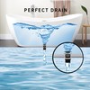 Brass Freestanding Tub Drain, Pop Up Freestanding Tub Drain Plug,