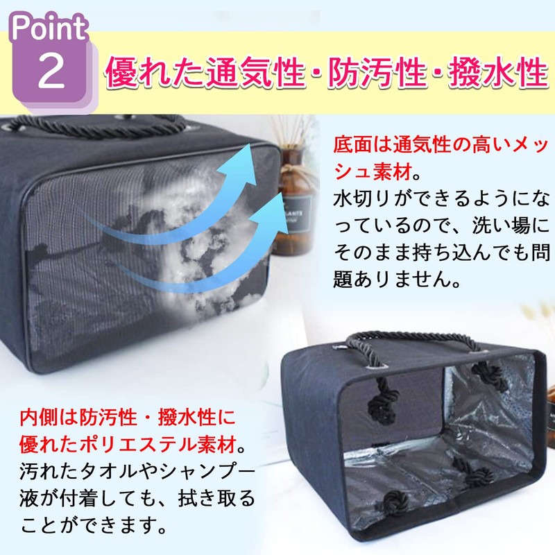 neriken Hot Spring Bag, Sauna Bag, Pool Bag, Foldable, Waterproof,