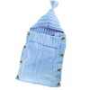 XMWEALTHY Newborn Baby Wrap Swaddle Blanket Knit Sleeping Bag Sleep