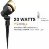 Malibu 9604 20W Landscape Lights Outdoor Floodlight Weatherproof Metal -