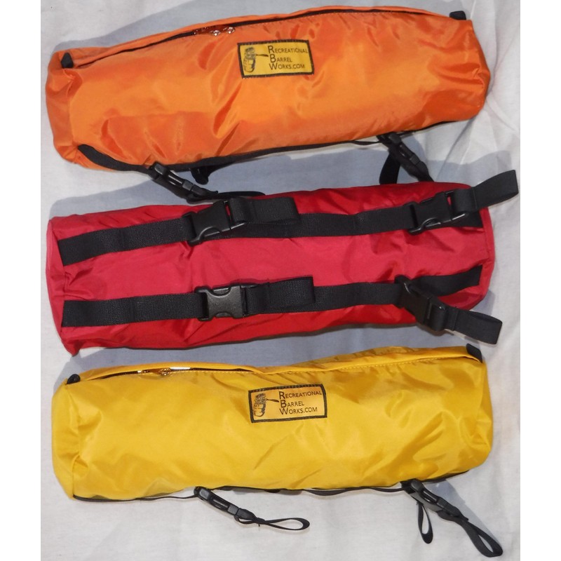 Recreational Barrel Works Vertical External Barrel Pouch 60L/30L, Orange