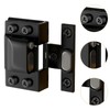 LOVIVER Frameless Pivot Glass Door Hydraulic Hinge Replacement for Cupboard