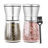 Salt and Pepper Mill, Set of 2, Spice Mill Made