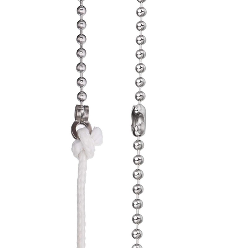 Aretro Ceramic Chrome Light Pull Cord Chain with 800mm Ball