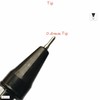 ZOFAX Gelo 10 x 0.6mm Tip BLACK Smooth Gel Pens