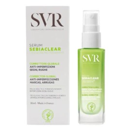 SVR Sérum Sebiaclear Antiimperfecciones 30ml Piel Grasa Niacinamida Ácido Hialurónico                                                                 